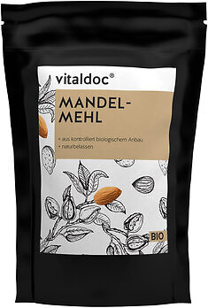 GESUND & Leben Reformqualität seit 1995 vitaldoc® BIO Mandelmehl 500g - Bild 1 von 1