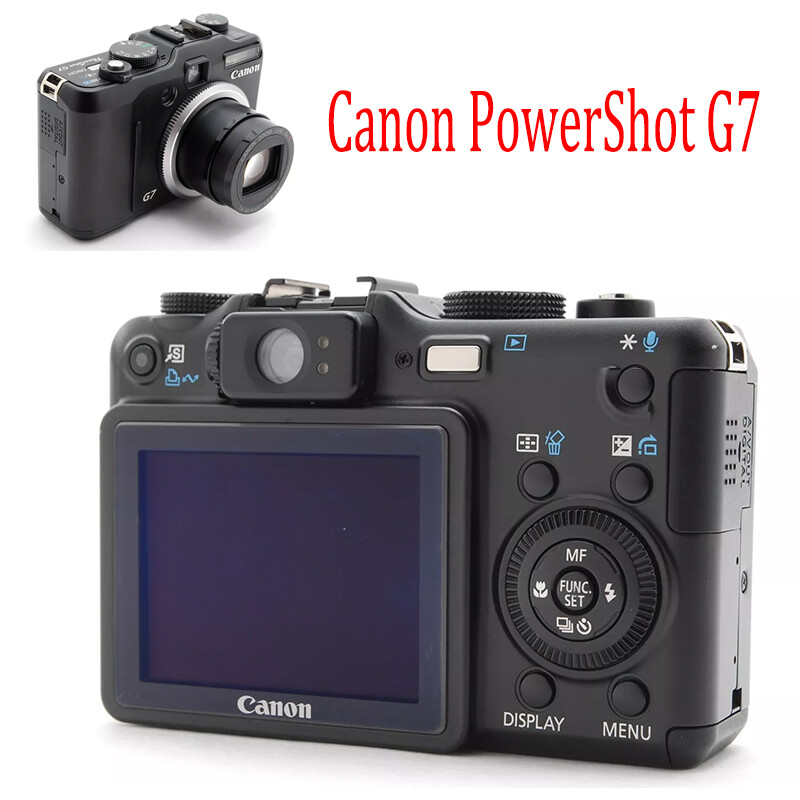 Canon PowerShot G7 10MP Compact Digital Camera-6x Stabilized