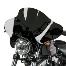 Pare-brise Batwing pour Moto Guzzi California fumé noir