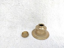 Vintage Laiton Rond Encrier Fi…