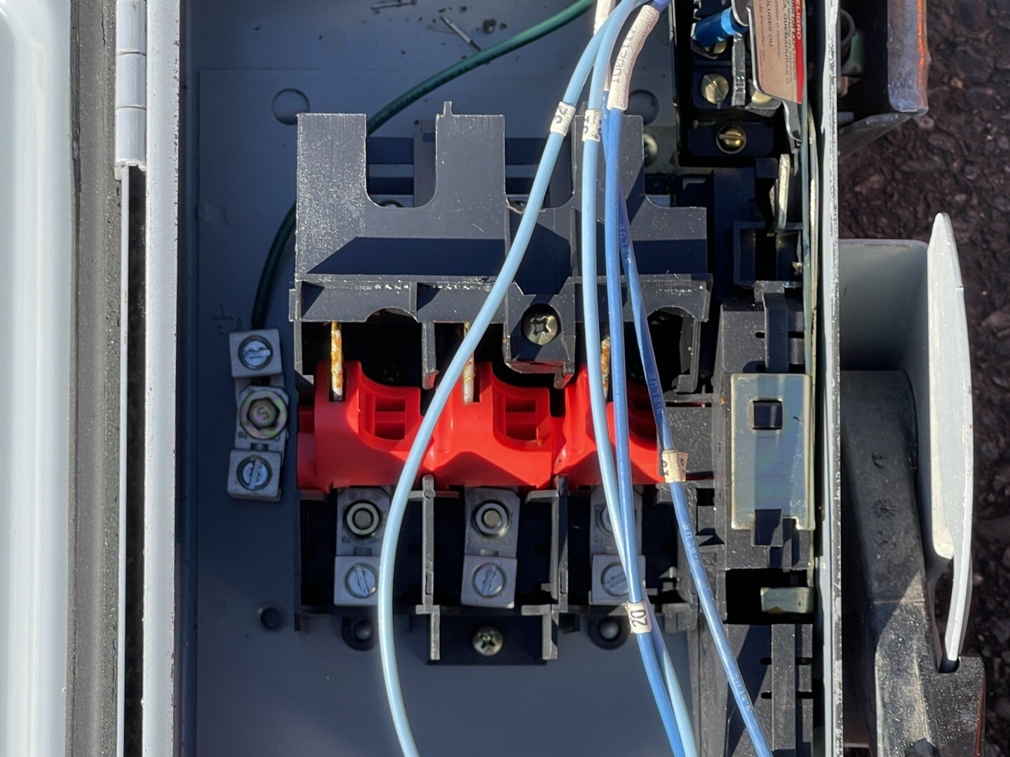 Hu361awk SQUARE D 30 Amp, 3 Pole, 600 volts, Non-Fused Disconnect Switch HU361AWK
