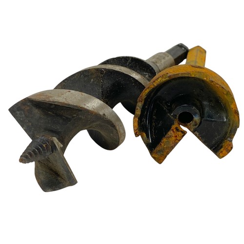 Milwaukee 48-13-6557 1 1/2 x 7 in coclea per nave e 1 3/4 x 4,5 in punte autoalimentanti 2 pezzi - Foto 3 di 12