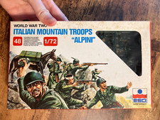 WWII Italian Mountain Troops "Alpini" ESCI kit No. 211