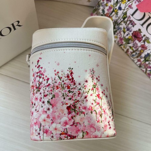 Christian Dior Vanity Pouch Novelty Ladies Unused 2021 Spring Summer 10×10×13cm - Picture 6 of 6