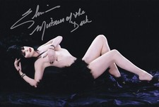 Cassandra Peterson signed autograph 20x30cm Elvira Mistress in person autograph