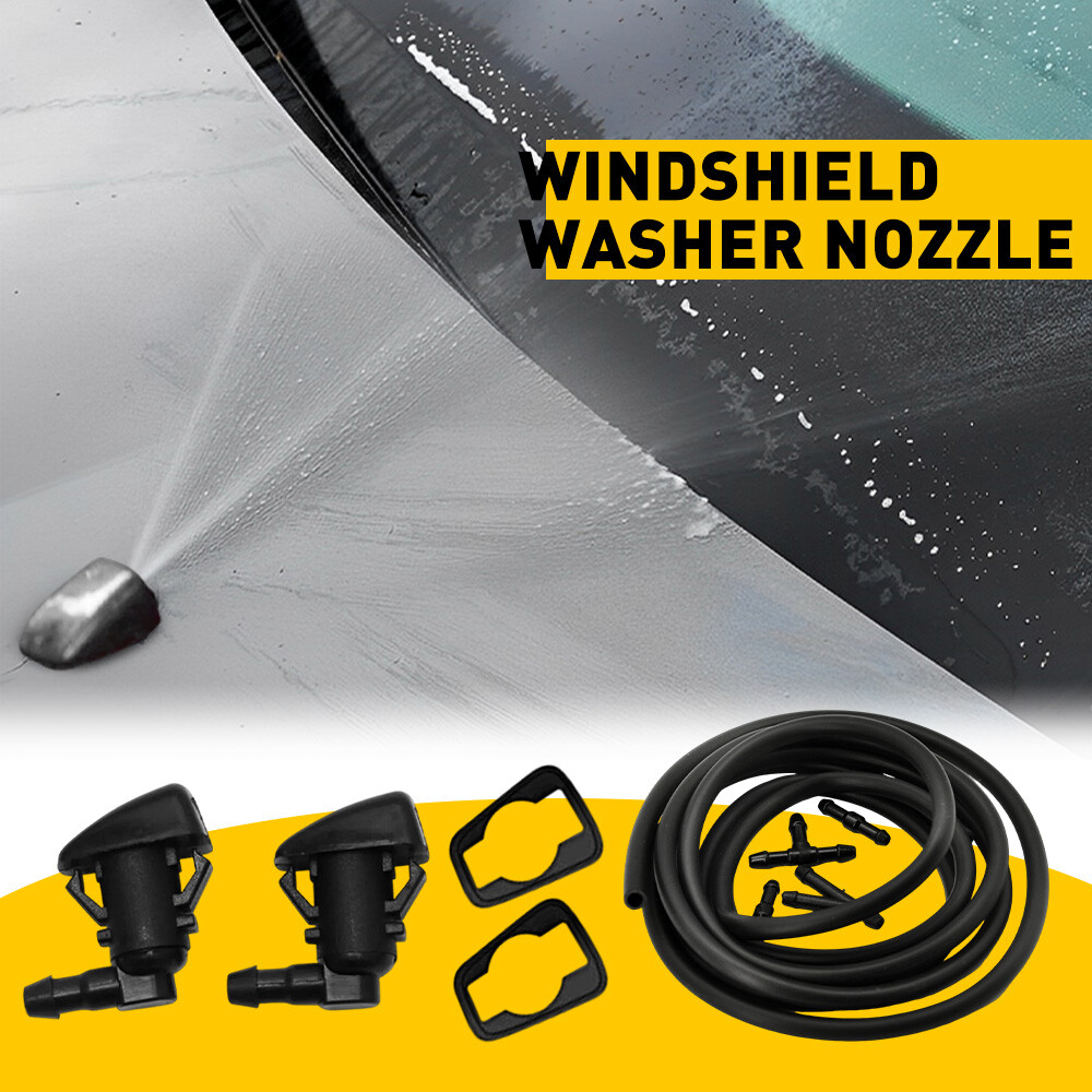 For 2011-2016 Ford F250 F350 F450 F550 Windshield Washer Nozzle Jet Hose Kit New