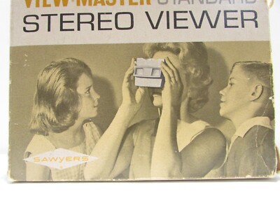 希少！VlEW MASTER STANDARD STEREO VIWER Vintage View-Master Standard No.2014 Stereo Viewer and Box