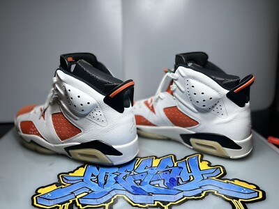 Nike Air Jordan VI 6 Retro Gatorade Orange White Green Black