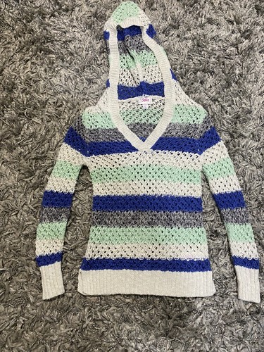 Girls Justice sweater Hoodie NWT size 6 multicolor - Picture 7 of 10