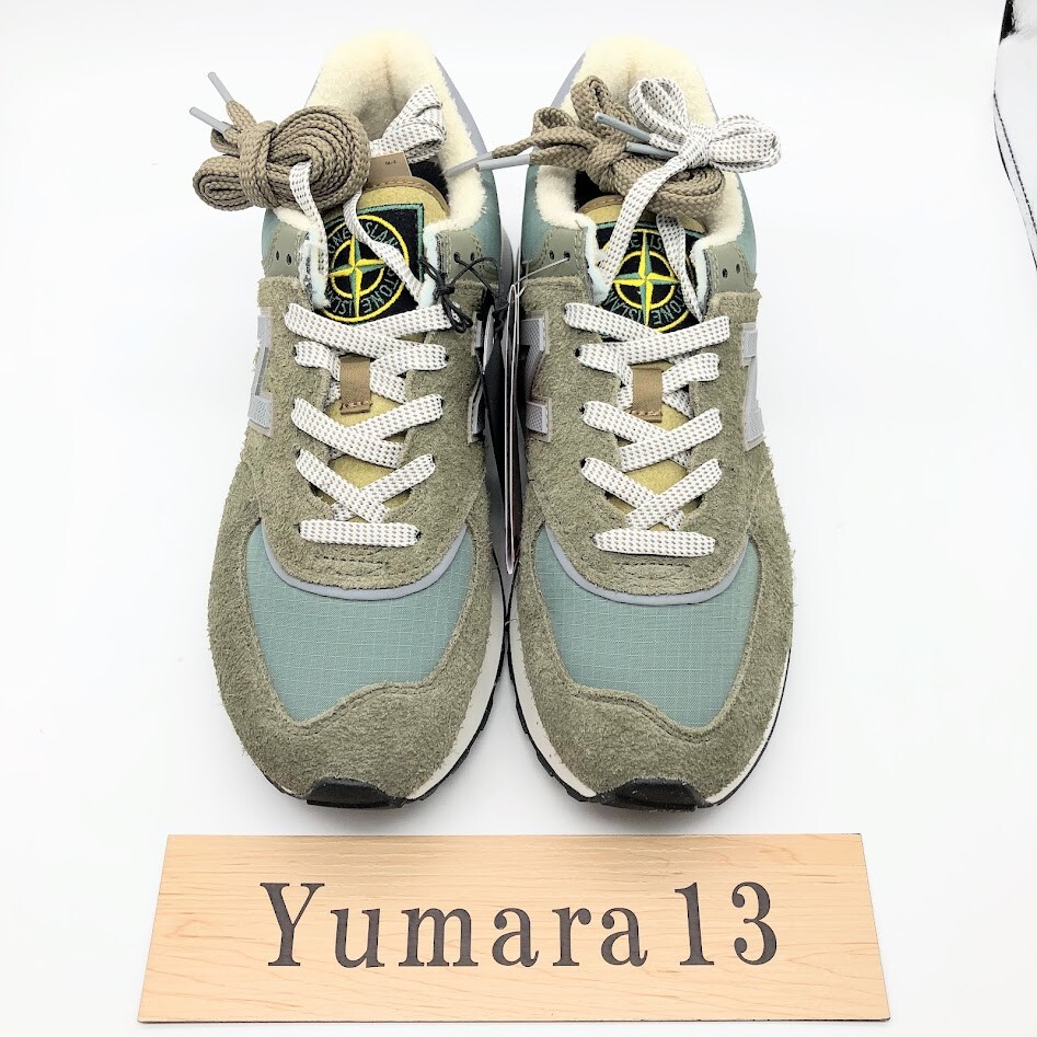 New Balance 574 x Stone Island Legacy Green U574LGST Men's New Balance 574 x Stone Island Legacy Green U574LGST Men's