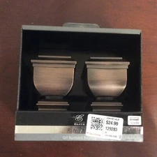 Elite Finials Oil Rubbed Bronze Napoleon Curtain Finials