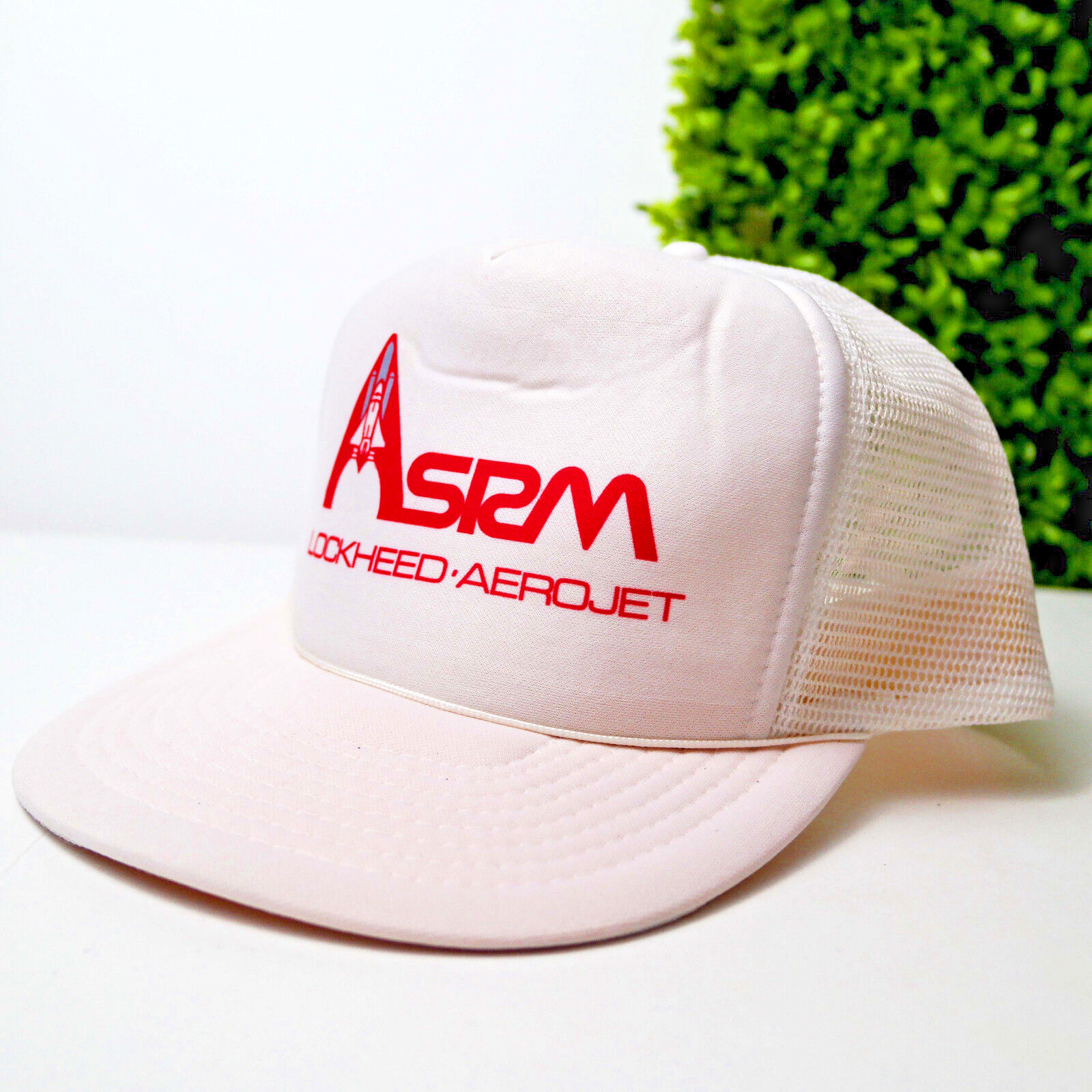 Vintage Lockheed Martin Cap Adjustable Trucker Ha… - image 3