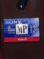 SONY 8mm MP 120 min Blank Video8 Video Cassette Tape P6-120MP Sealed