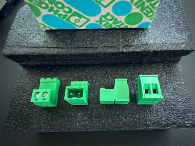 5Pcs IC 2,5/ 2-ST-5,08 1786174 Phoenix Contact PCB Connector 2 Pos 5.08mm Pitch
