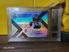 JOSH ALLEN 2018 PANINI ELITE DRAFT AUTO ROOKIE RC SP LOW POP TRUE BGS GEM MINT 