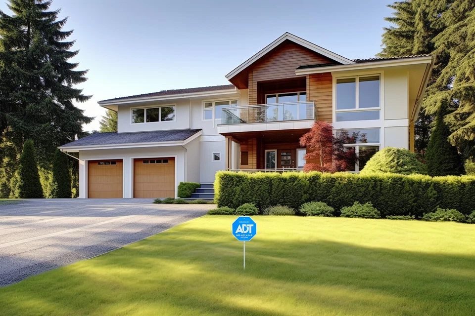 Yard Security Sign Heavy Duty Weather Proof Aluminum Stake 10"x28" - Image 4 of 4