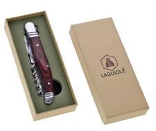 Laguiole Taschenmesser mit Korkenzieher Outdoor Klappmesser Weinöffner NEU
