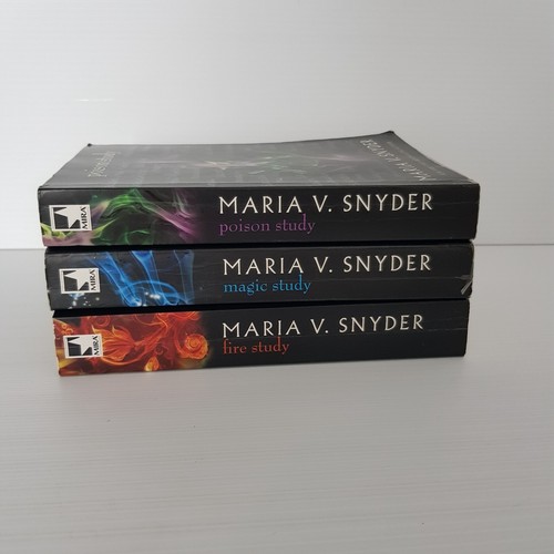 Poison Magic Fire Study By Maria V. Snyder Study Series Books #1-3 Med PBs - Bild 4 von 7