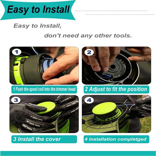 Carrete y línea de repuesto para recortadora de césped Bosch de 6 m para UniversalCutGrass - Imagen 7 de 13