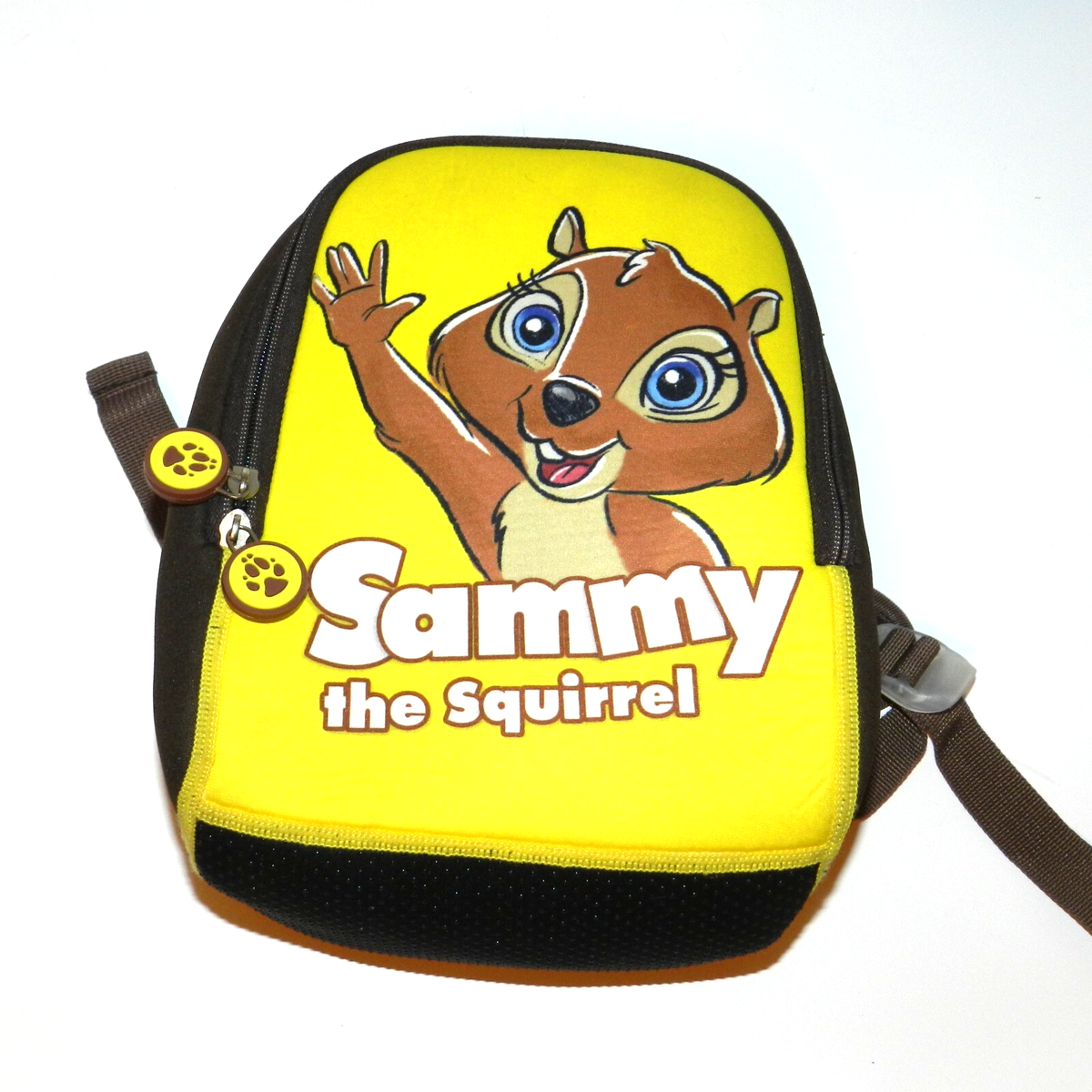 Great Wolf Lodge Back Pack Sammy The Squirrel /Yellow Lunch  display picture 1