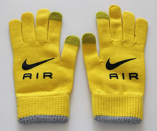 Nike Air Knit Training Gloves Men's L/XL Yellow Strike/Silver/Black