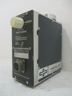 ATC 6005D09E1XX Weighing Cell Automatic Timing & Controls 6005 D09 Controller
