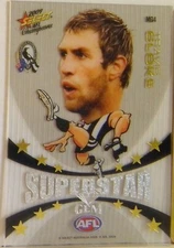 2009 SELECT CHAMPIONS TRAVIS CLOKE SUPERSTAR GEM #MG4 COLLINGWOOD AFL CARD