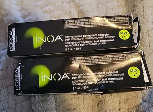 2x Loreal INOA Ammonia Free Shade 9.11/9BB Permanent Hair Color 2.1 fl. oz. - Picture 2 of 3