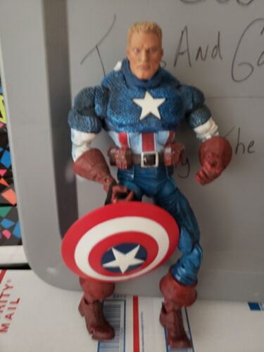 Marvel Legends Icons Captain America Unmasked 2006 Toy Biz 12” Figure T3#23 - Picture 4 of 24