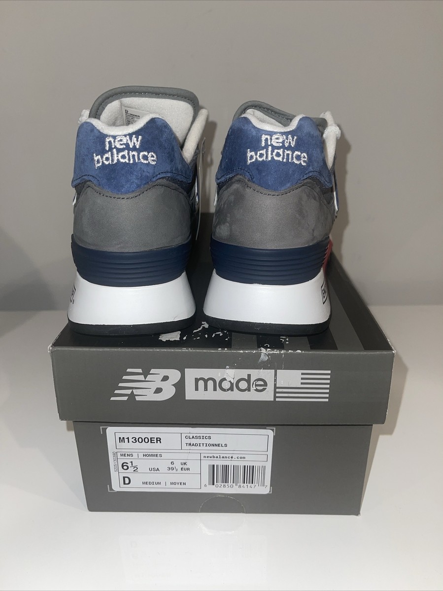 new balance 1300\"Grey/Blue/Red\"27.5㎝ New Balance 1300 Made in USA Grey Blue Red M1300ER | eBay