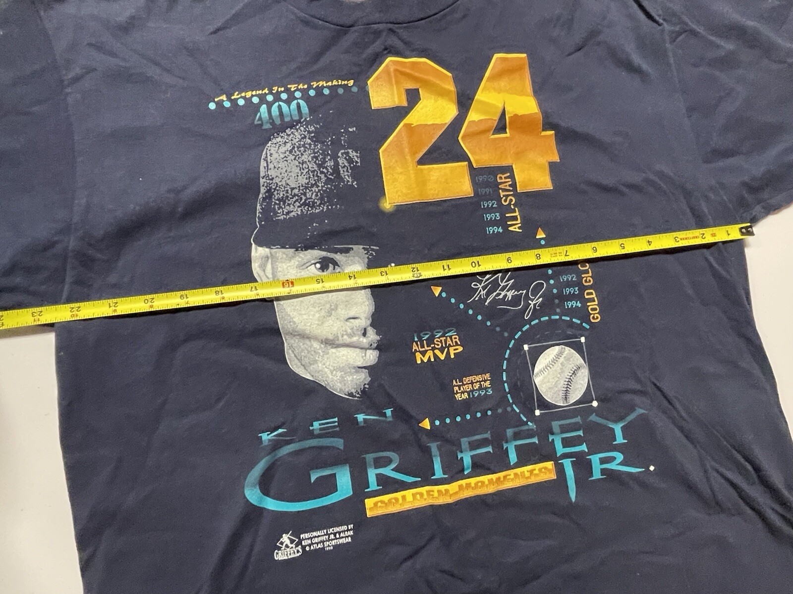ALTRA T shirt Griffey Jr nuova senza etichette adulto bambino (vedi foto per dettagli)