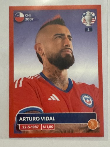 Panini SOCCER 2024 Copa America USA - RED Parallel Stickers YOU PICK CHOOSE SET - Picture 42 of 274