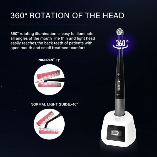 Dental O-Star Wireless 10W LED Cure Curing Light Lamp Tool 3000 mW/cm² 7 Modes - Picture 5 of 9