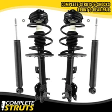 Front Complete Strut Assemblies & Rear Shocks Bundle for 2009-2014 Nissan Murano