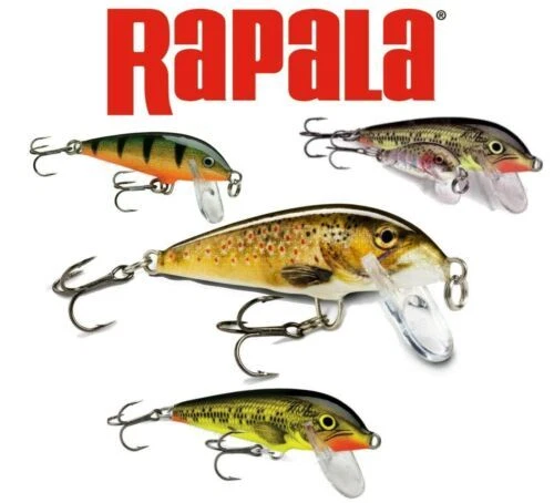 Rapala Countdown Affondante 3/5/7/9/11 CM Couleurs Rares Pêche Truite Bass - Photo 1/1