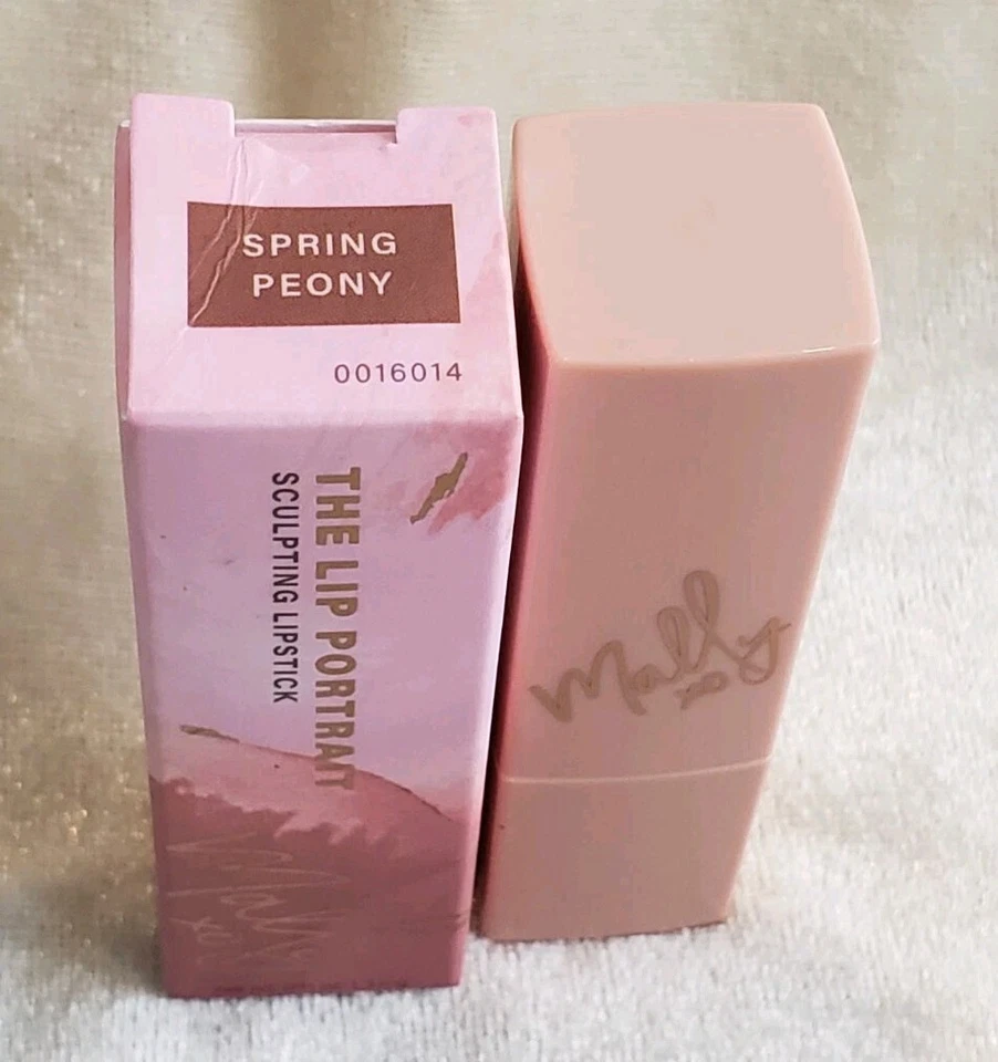 Lápiz labial MALLY XO The Lip Portrait Sculpting SPRING PEONY 0,11 oz 3,2 g nuevo en caja, punta Foto 3 de 4