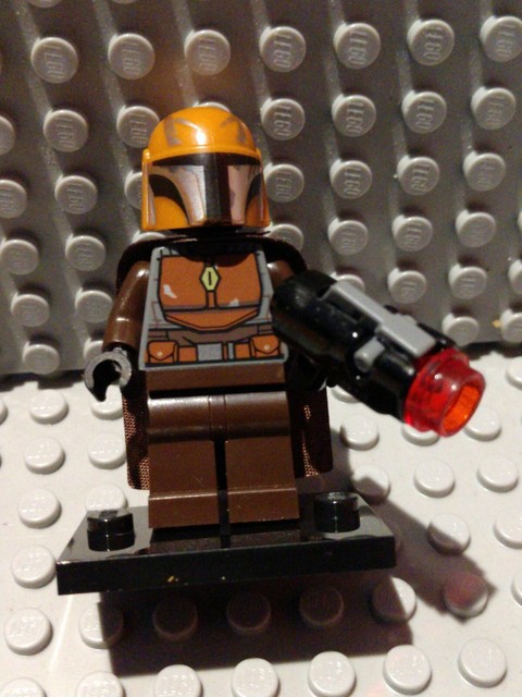 Star Wars Lego - Mandalorian Minifigure *Genuine LEGO* from Set-75267-Orange | eBay