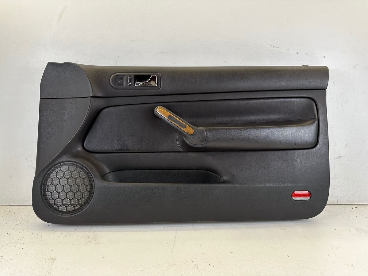 VW純正　ゴルフ2 レザー巻き VW Golf GTI Right Front 2 DR Leather Door Card Panel Black MK4 00