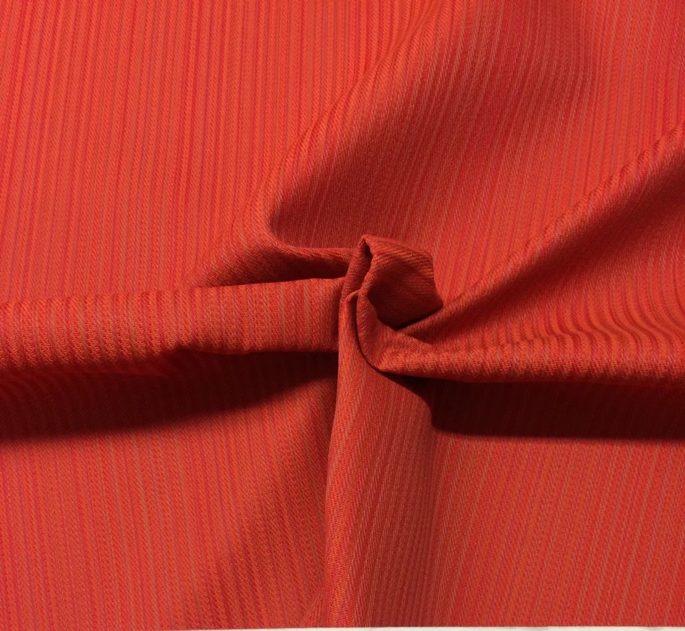 OUTDURA JINGA TANGO ROJO NARANJA TEJIDO EXTERIOR INTERIOR TELA POR YARDA Foto 4 de 4