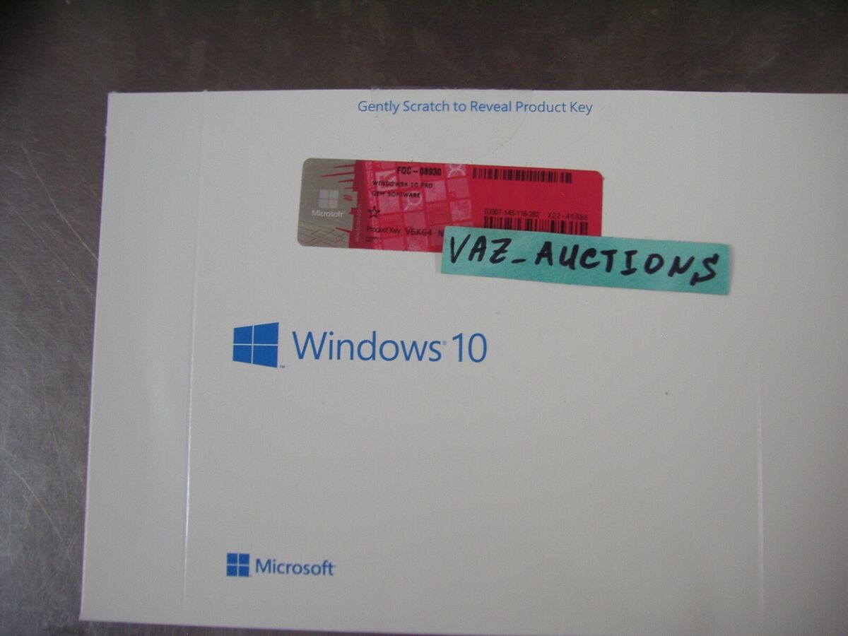 Microsoft Windows 10 Pro 64 bit x64 64 Bit DVD Full English Microsoft Windows 10 Pro 64 bit x64 64 Bit DVD Full English