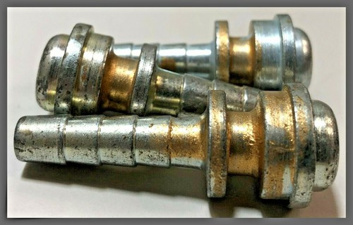 GBA Dixon 1/4" giunto a terra accoppiamento solo stelo acciaio placcato lotto di 3 - Foto 3 di 7