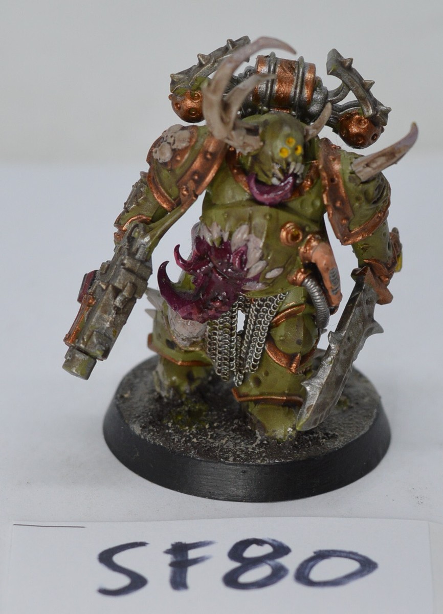 SF・ファンタジー・ホラー Plague Marines x 7 Warhammer 40k 7inch Plague Marine made from household junk, Clay and a pen