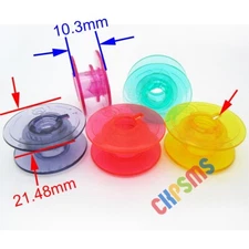 Bobbin With Thread Hole For Husqvarna Viking Groups 5, 6, & 7 White 7700,9800