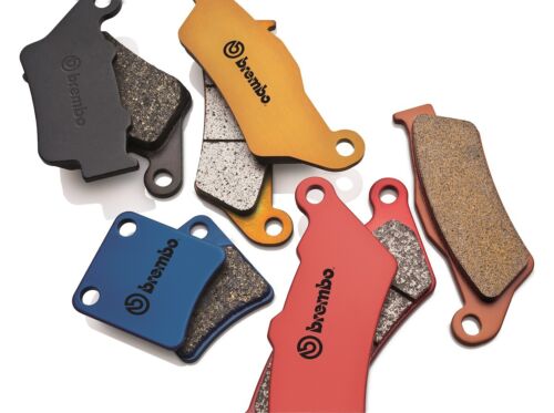 Paire Plaquette de Frein Arrière BREMBO Pour Suzuki Lt Sk, Sl 250 89> - Photo 8/9