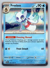 Carta Pokemon Froslass 053/167 Holo Rara Maschera Crepuscolare - NM