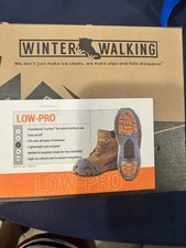 Winter Walking Low Pro Ice Cleats Size L New In Box
