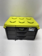 Tool Box Ryobi LINK 3-Drawer Modular Impact Resistant Organize Store Tools