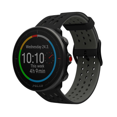 Polar VANTAGE M2 BLK/GRY Gr. S-L Sportuhr GPS Fitness-Tracker Tracker schwarz