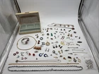 Vintage Costume Jewelry Necklace Earrings Bracelet Nesting Dolls Pins Mixed Lot