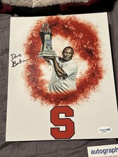 SYRACUSE ORANGE Dino Babers Signed Autographed 8x10 Photo Picture ACOA COA
